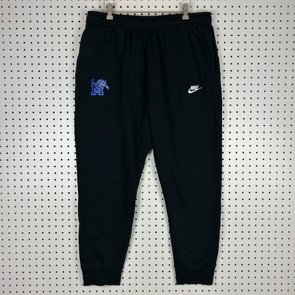 Nike Memphis Tigers Sweatpants XL Black Basketball Team Issued Penny Hardaway PE - Picture 1 of 7